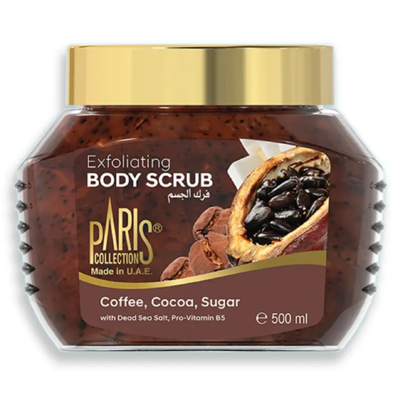 scrub.jpg BODY SCRUB COFFEE-COCOA-SUGAR PARIS COLLECTION 500ML