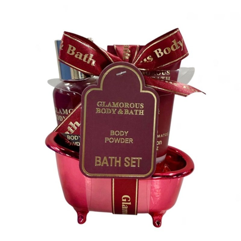 1201066 GLAMOROUS SMALL RED BATH TUBE