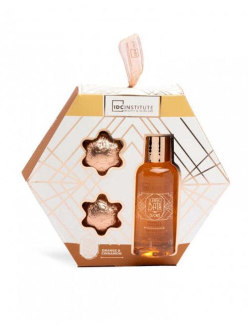 20251015133402_idc_institute_scented_bath_set_peripoiisis_gia_katharismo_somatos_3tmch IDC BRONZE GIFT SET 3 PCS