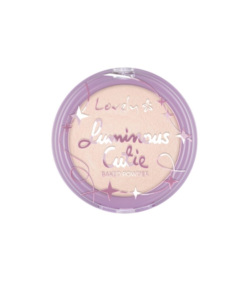 lovely-polvos-compactos-para-baking-luminous-cutie-1-84439 Lovely Iluminador de polvos cocido Luminous Cutie