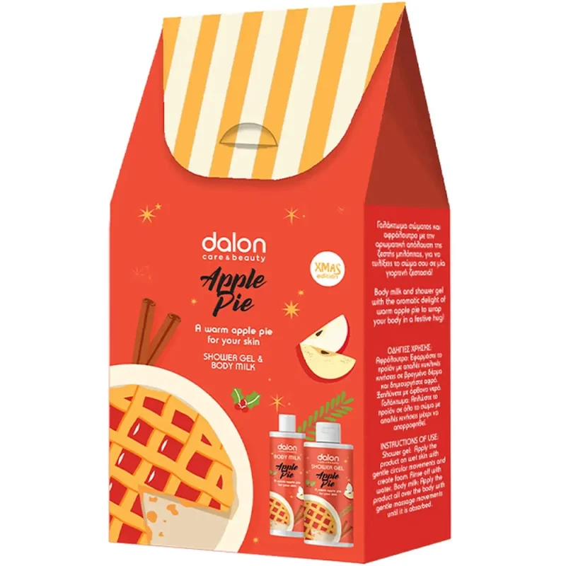 dalon-xmas-pack-apple-pie-body-milk-200ml-shower-gel-300ml-015-07958-1000x1000 XMAS PACK APPLE PIE (BODY MILK 200ML+SHOWER GEL 300ML)