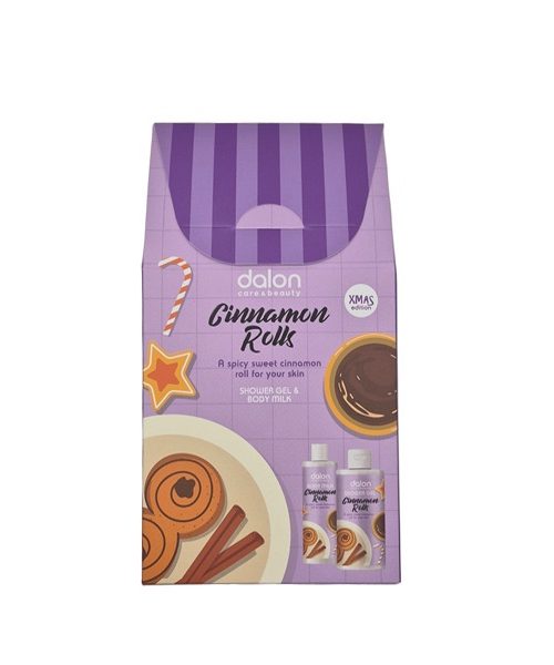 dalon-xmas-pack-cinnamon-rolls-body-milk-200ml-shower-gel-300ml XMAS PACK CINNAMON ROLLS (BODY MILK 200ML+SHOWER GEL 300ML)