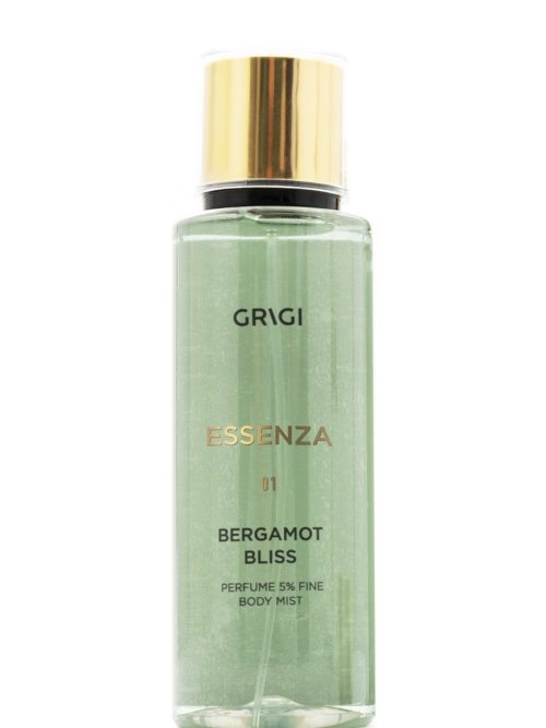 BODY MIST 250ml ESSENZA WOMAN BERGAMOT BLISS NO 01 PERFUME 5% FINE