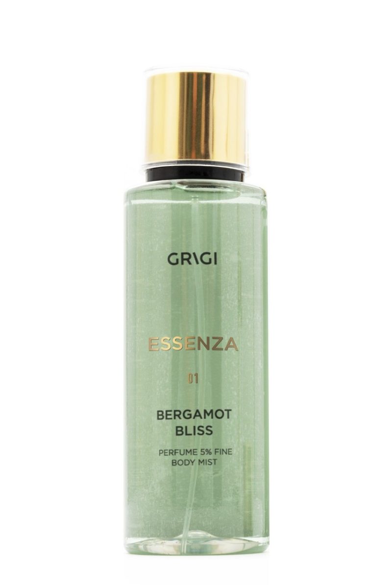 5207042460174 BODY MIST 250ml ESSENZA WOMAN BERGAMOT BLISS NO 01 PERFUME 5% FINE