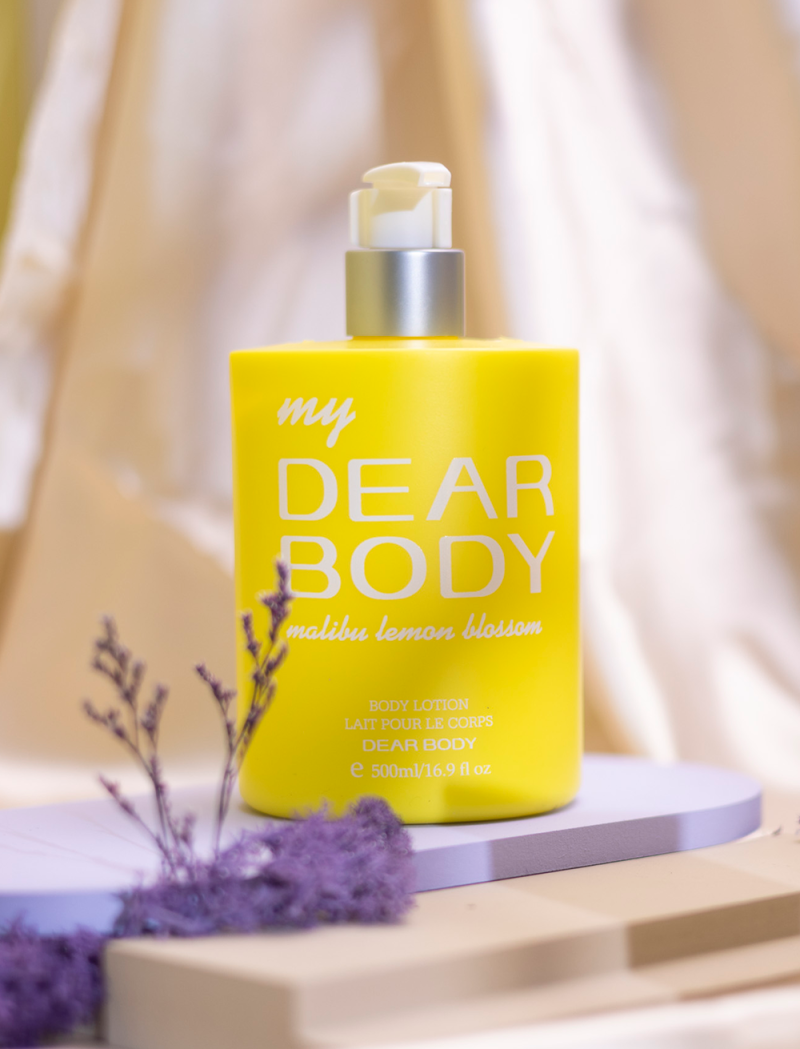 My Dear Body Malibu Lemon Blossom shimmer body Mist 500ml