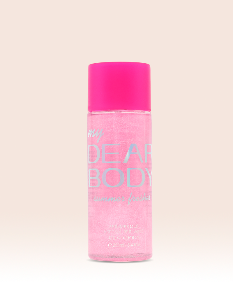 My Dear Body Summer Freshes shimmer body mist