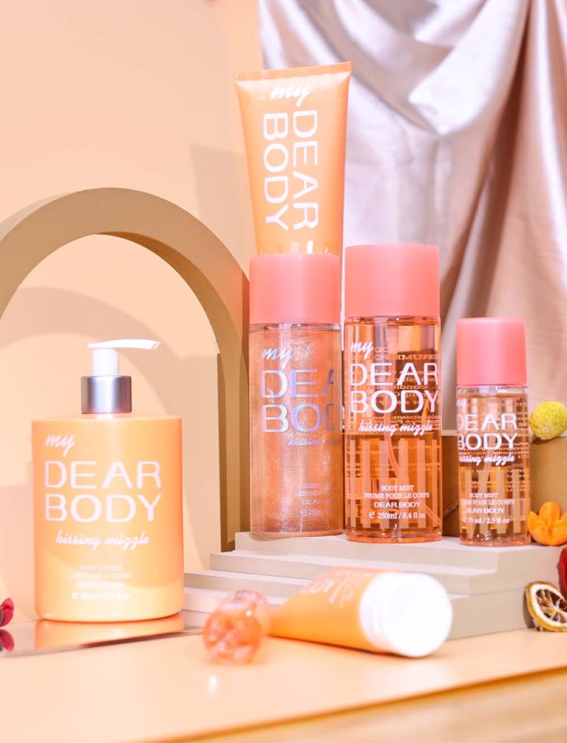 My Dear Body Kissing Mizzle shimmer body mist