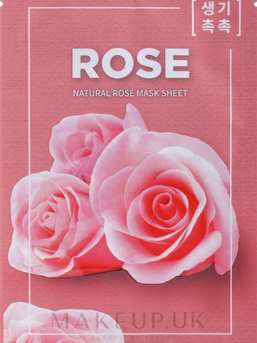 7tptlriyozfa THE SAEM NATURAL ROSE MASK SHEET MASCARILLA ROSA 21ml