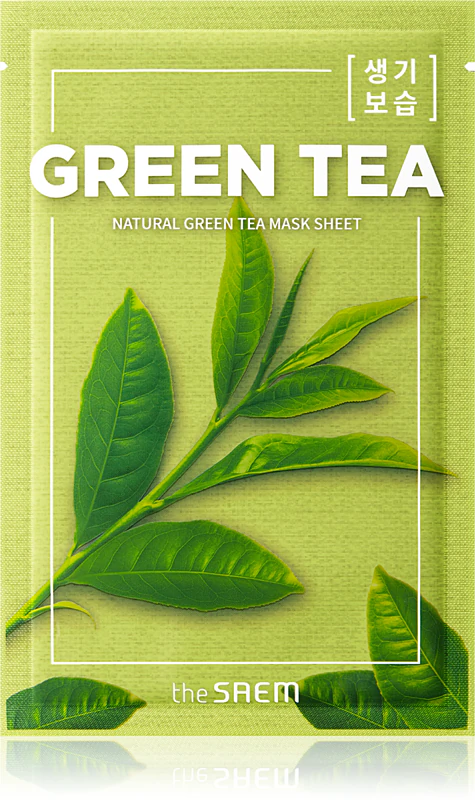 natural-mask-sheet-green-tea___210805 THE SAEM NATURAL GREEN TEA