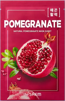 shopping THE SAEM NATURAL POMEGRANATE MASK SHEET MASCARILLA GRANADA 21ml