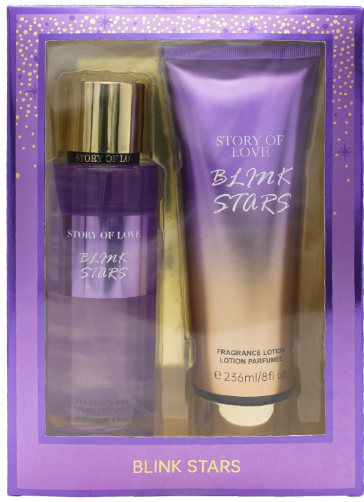3 GIFT SET STORY OF LOVE BLINK STARS 250ml Mist + 236ml Creme