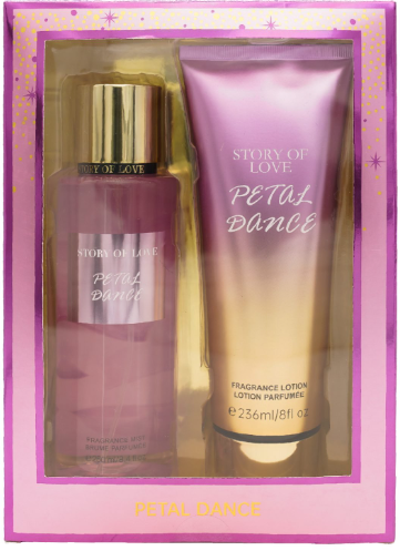 5 GIFT SET STORY OF LOVE PETALS DANCE 250ml Mist + 236ml Creme