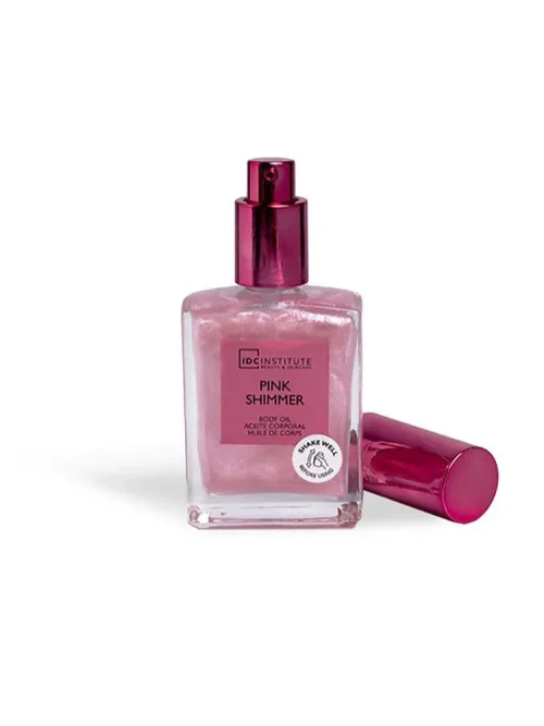 56162b IDC PINK SHIMMER BODY OIL 45ml