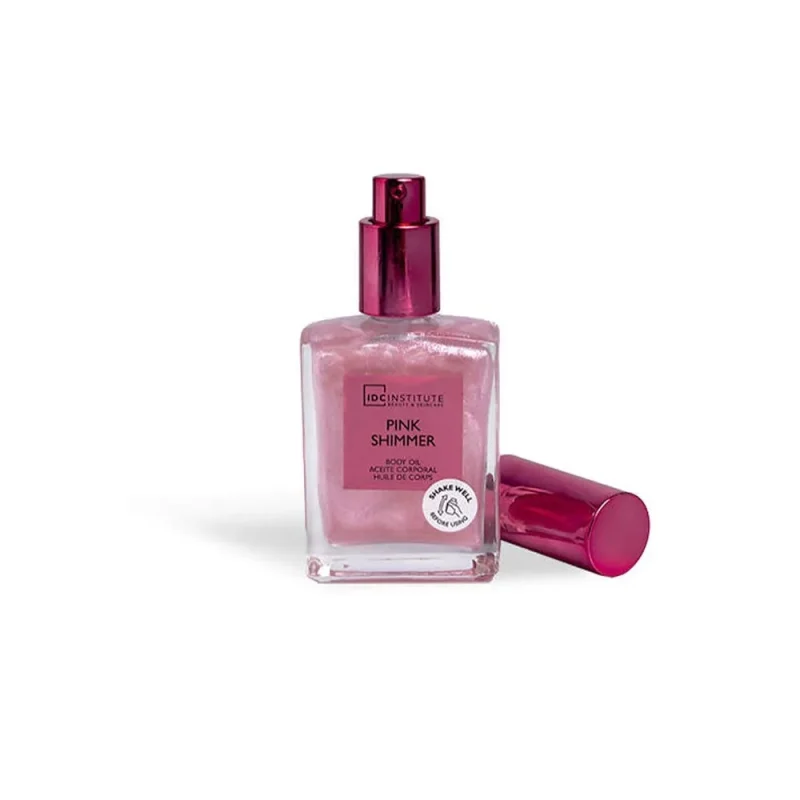 56162b IDC PINK SHIMMER BODY OIL 45ml