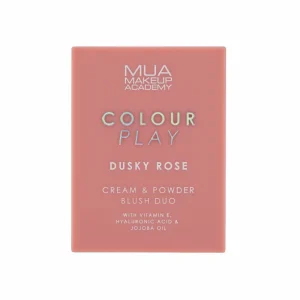 MUA Colour Play Cream & Powder Blush Duo Dusky Rose