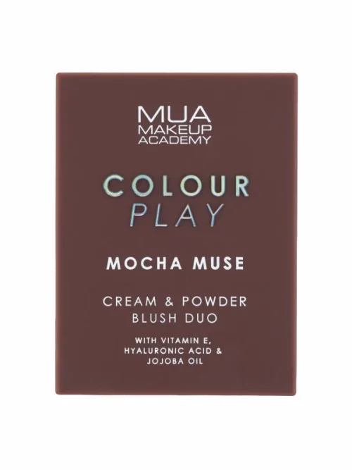 MUA Colour Play Cream & Powder Blush Duo Mocha Muse