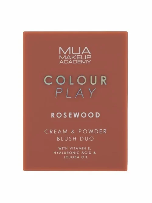 MUA Colour Play Cream & Powder Blush Duo Rosewood