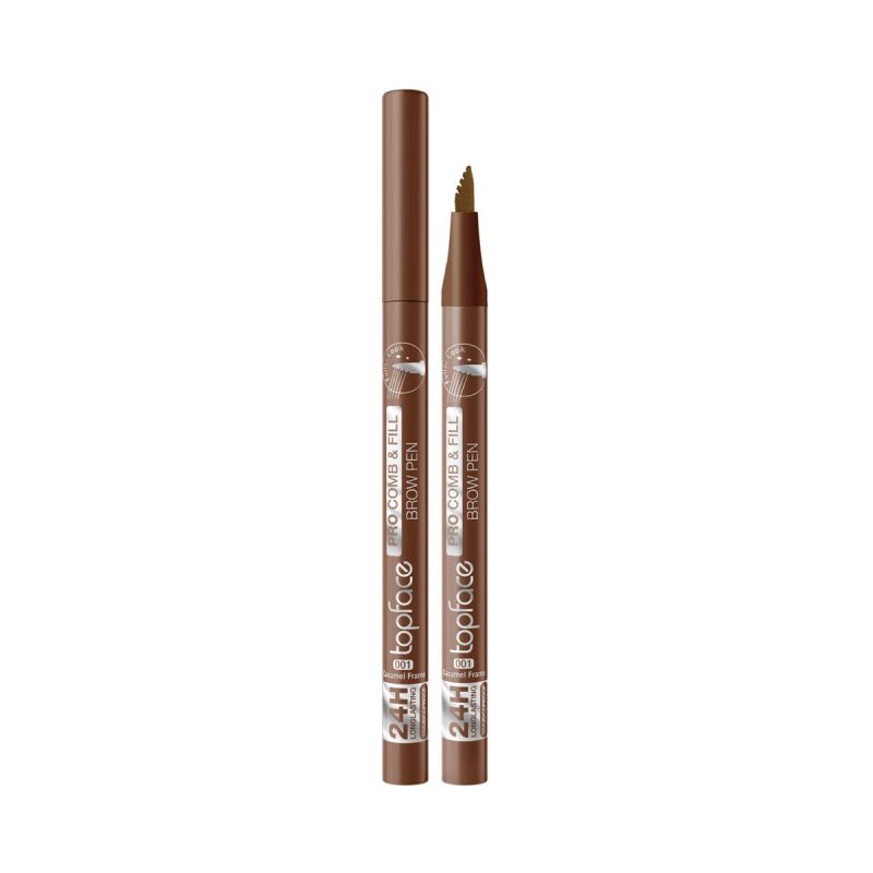 topfaceprocomb-fillbrowpen-sriejevo (3) Topface Pro Comb & Fill Brow Pen-Deep Chestnut